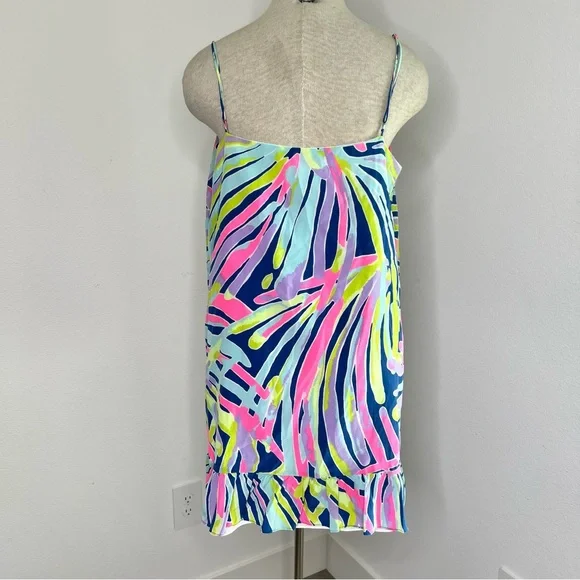 🔹 Lilly Pulitzer Silk Spaghetti Strap Dress - Picture 2 of 5